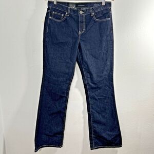 Calvin Klein Jeans Womens 10X34 Blue Flare‎ Mid Rise
